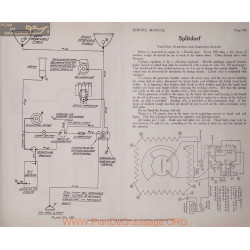 General Splitdorf Schema Electrique 1919 Plate 160
