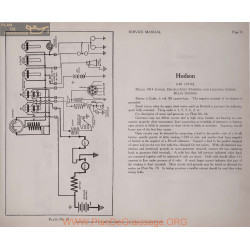 Hudson 6 40 6volt Schema Electrique 1914 1916 Delco Plate 71