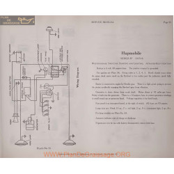 Hupmobile R 6volt Schema Electrique 1917 1918 Westinghouse Plate 55