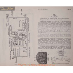 King E 6volt Schema Electrique 1916 Bijur Plate 242