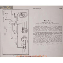 Kissel Kar 6 48 6 60 6volt Schema Electrique 1919 Magneto Plate 88