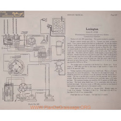 Lexington R 6volt Schema Electrique 1918 Westinghouse Plate 249