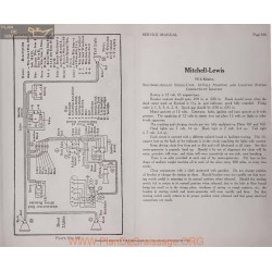 Mitchell Lewis Model 1916 12volt Schema Electrique 1916 Splitdorf Plate 166