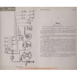 Moon 6 60 6volt Schema Electrique 1917 Delco Plate 76