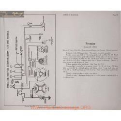 Premier 6b 6volt Schema Electrique 1917 Delco Plate 78