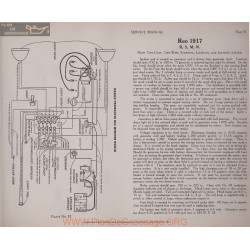 Reo 1917 R S M N Schema Electrique 1919 Remy Plate 32