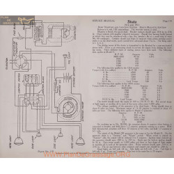 Stutz Model 1914 1915 6volt Schema Electrique 1914 1915 Remy Plate 119