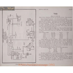 Velie 22 6volt Schema Electrique 1915 1916 Remy Plate 39