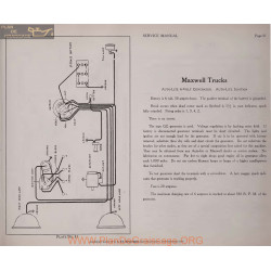 Maxwell Trucks 6volt Schema Electrique 1919 Autolite Plate 31