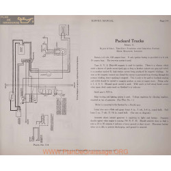 Packard Trucks E 6volt Schema Electrique 1919 Plate 114