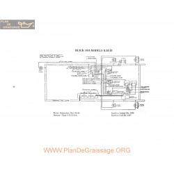 Buick B24 B25 Schema Electrique 1914 P1