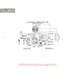 Buick Kx44 Kx55 Kx49 Schema Electrique 1920