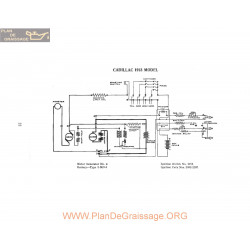 Cadillac Model 1913 Schema Electrique 1913 P2