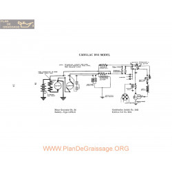 Cadillac Model 1914 Schema Electrique 1914 P2