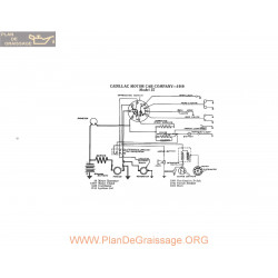 Cadillac Motor 57 Schema Electrique 1919