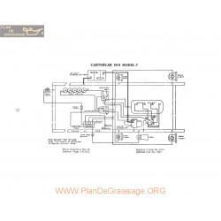 Cartercar 7 Schema Electrique 1914 P1