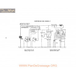 Cartercar 7 Schema Electrique 1914 P2