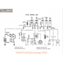 Cole 850 Schema Electrique 1916