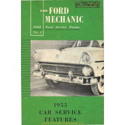 Ford Car Service Features 1955
