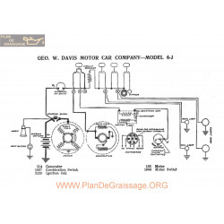 Davis Motor6j Schema Electrique 1917