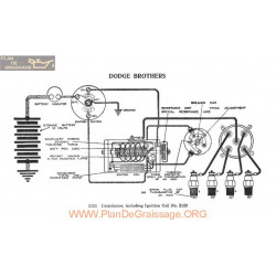 Dodge Brithers Schema Electrique 1917