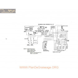 Hudson 54 37 Schema Electrique 1913 P2