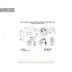 Leach Biltwell Motor A B 9n Schema Electrique 1920