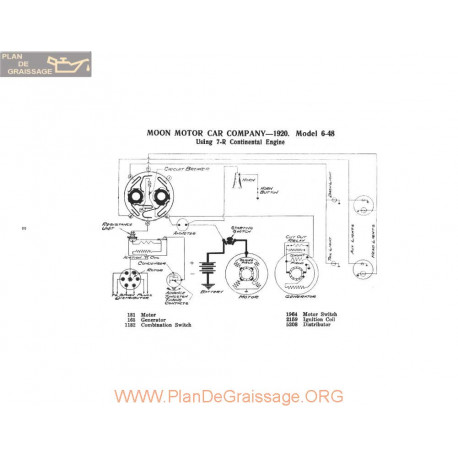 Moon Motor 7r 6 48 Schema Electrique 1920