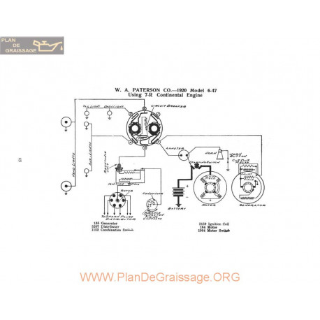 Paterson 7r 6 47 Schema Electrique 1920