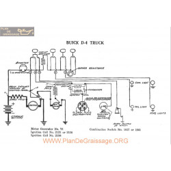 Buick D4 Truck Schema Electrique 1916