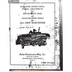 Allis Chalmers All Crop 60 Tpl 86c Manual