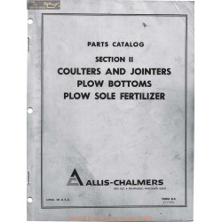 Allis Chalmers Plow Bottoms Ac Book Manual