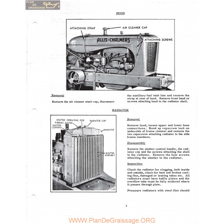 Allis Chalmers Wc Service Pt2 Manual