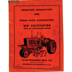 Allis Chalmers Wd Cultivator With Wc Conversion Manual