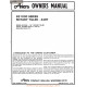 Ariens 831000 Series Model 831006 34 Inch Rotary Tiller Owners Manual