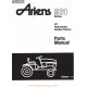 Ariens 931 Gt Hydrostatic Garden Tractor Parts Manual