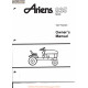 Ariens 935 Yard Tractors Owners Manual