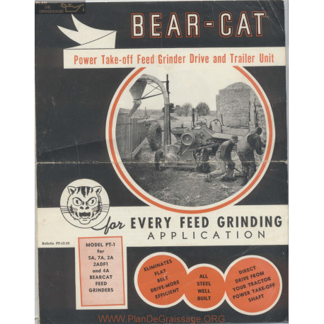 Bearcat Feed Grinder Bulletin Pt 12 52 December