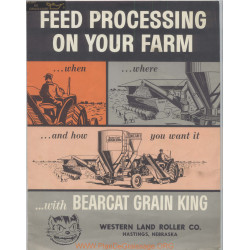 Bearcat Grain King Grinder Mixers