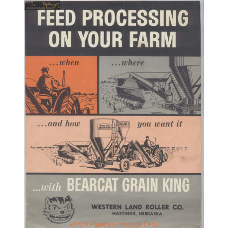 Bearcat Grain King Grinder Mixers