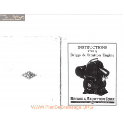 Briggs And Stratton Model Q Instructions