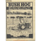 Bush Hog Sq36s Sq42 Sq48r Sq60r Sq72r Rotary Cutter 65556 Maintenance