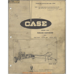 Case Model 300 Forge Harvester C961
