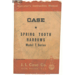 Case Model T Series Spring Tooth Harrows