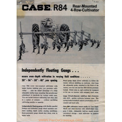 Case R84 Rear Mounted 4 Row Cultivator