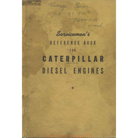 Caterpillar Diesel Engines Reference Book 1940