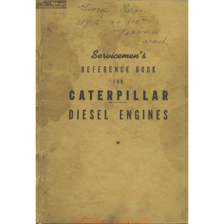 Caterpillar Diesel Engines Reference Book 1940