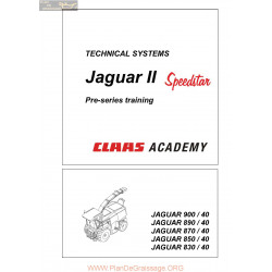 Claas Jaguar Ii Speedstar Academy 22854990 0298 768 0 Sys Sys En 144 Technical Systems