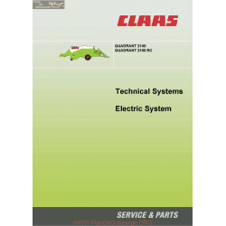 Claas Quadrant 2100 Rc 22855175 0299 962 1 Sys El En 144 Electric System