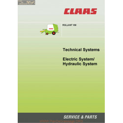 Claas Rollant 160 22855185 0299 977 0 Sys Hy El En 144 Technical Systems